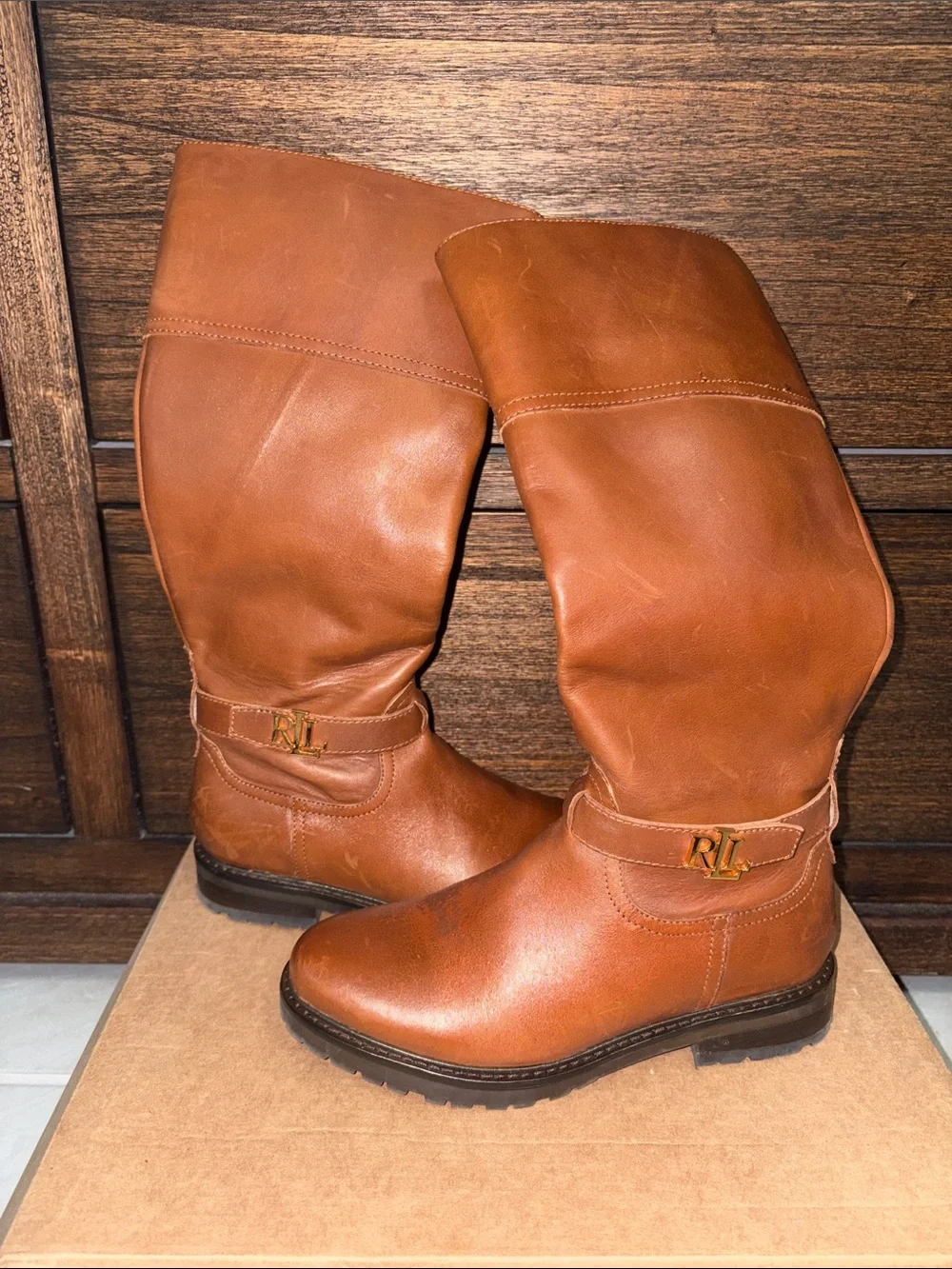 Ralph Lauren Everly Riding Boot - SIZE 6